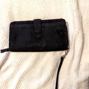 Black wallet/wristlet